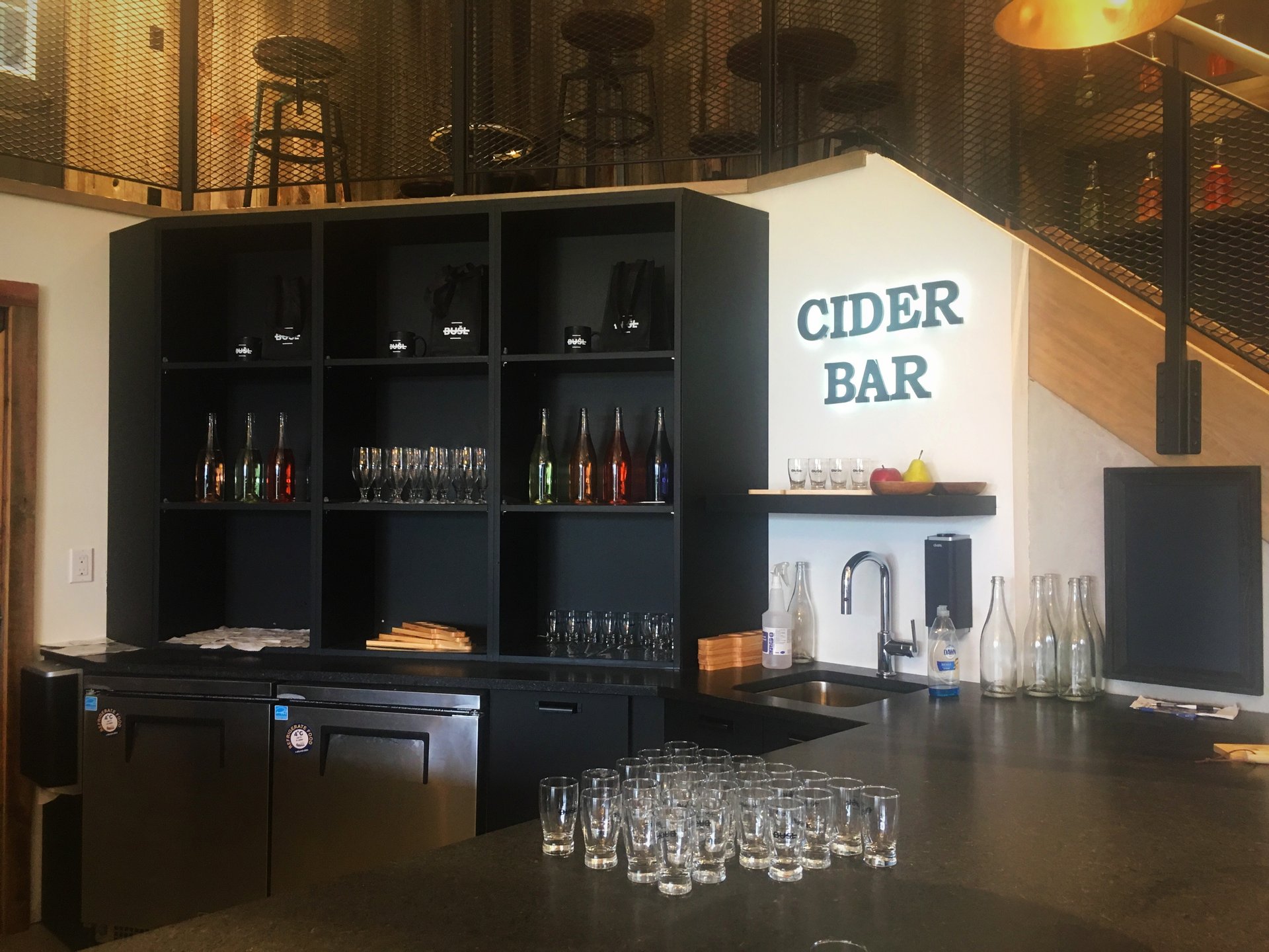 A cider bar.