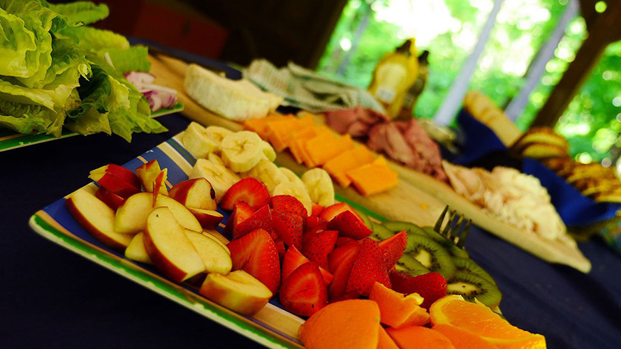 A fruit platter.