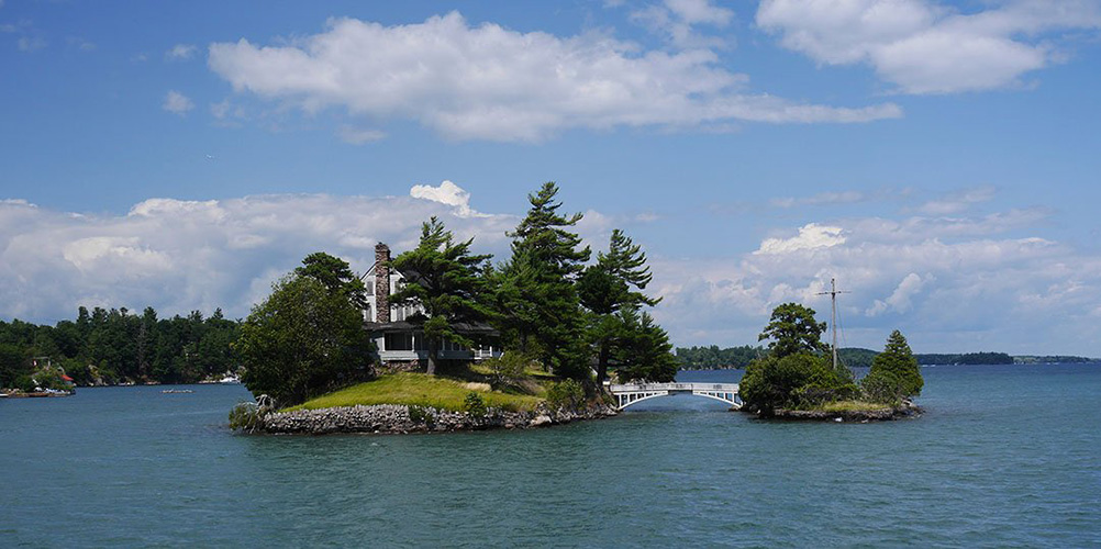 The 1000 Islands.